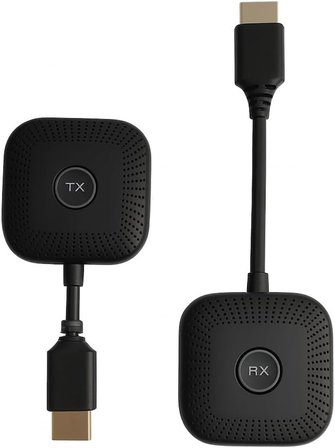 Kablosuz HDMI Verici Alıcı Kiti | Wireless HD Transmitter Receiver | 1080P 60Hz Görüntü Aktarımı | TV, Projeksiyon, Notebook, PC ile Uyumlu - S1 HDMI