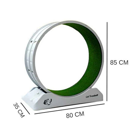 Kedi Egzersiz Çarkı – Sessiz Dayanıklı Koşu Bandı, Kedi Tekerleği ve Küçük Köpek Fitness Çarkı