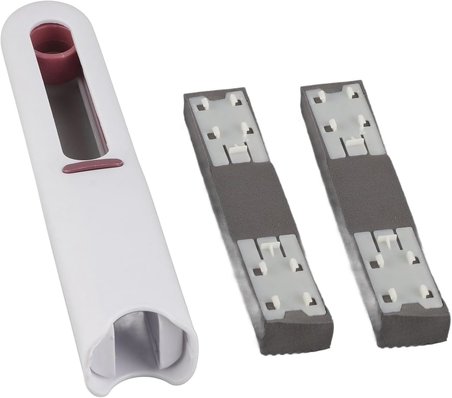 Smartizi Mini Taşınabilir Katlanabilir Sünger Paspas - Kendinden Sıkmalı Güçlü Emici Mop (+1 Yedek Sünger Başlık İlaveli)