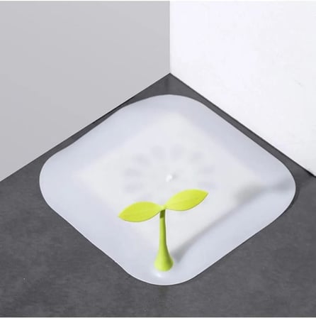 TİNEKE Gider Kötü Koku Önleyici Palmiye Lavabo Gider Kapatıcı Banyo Küvet Süzgeç Kapatma BEYAZ Renk