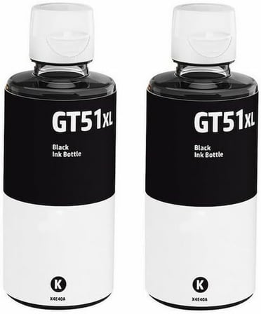 HP GT51xL-GT52 Deskjet Siyah Ikili (2 Adet) Ink Tank 310/315/316/319/410/415/419