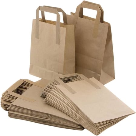 Gizpak Mini Boy Kraft Kağıt Çanta 20X24X10Cm 50 Adet
