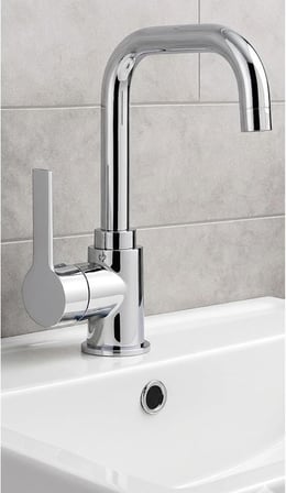 Lavabo Bataryası Paslanmaz Çift Su Girişli Garantili
