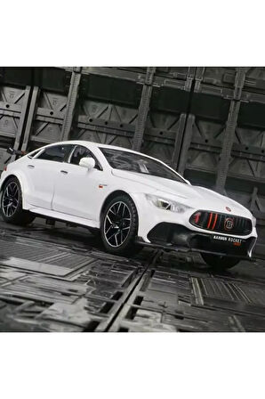 1:24 Brabus Rocket 900 Diecast Model Araba Mercedes Amg gtr Beyaz Diecast Model Araba Brabus