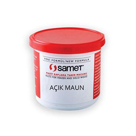 SAMET TAMİR MACUNU 200 GR AÇIK MAUN