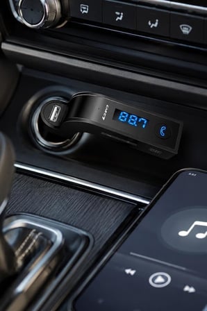 Transmitter Usb Girişli Android Ios Uyumlu Bluetooth CARG7 Siyah Pratik Aksiyon Şarj Aleti