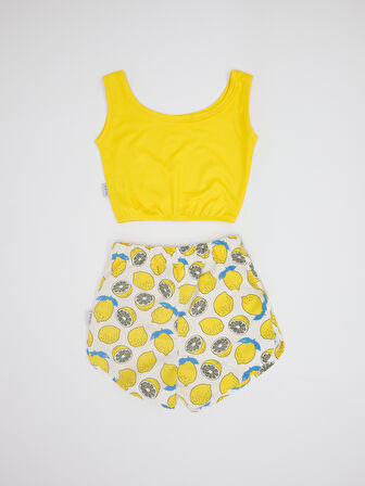 Genç Kız Şort Takım