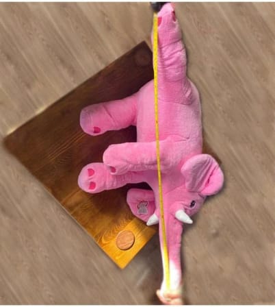 Uyku Arkadaşım Uyku Fili 80 cm MAVİ