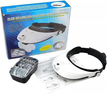 Loyka MG81001-G Led Işıklı Gözlük Büyüteç