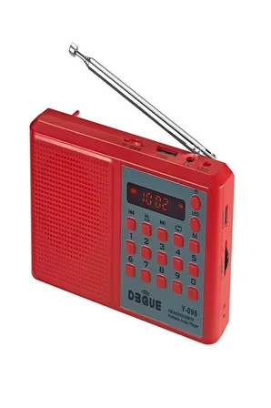 Y096 Deprem Radyosu Bluetoothlu Şarjlı Acil Durum Radyosu FM/USB/TF Kart Destekli LED Fenerli Radyo
