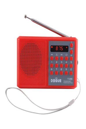 Y096 Deprem Radyosu Bluetoothlu Şarjlı Acil Durum Radyosu FM/USB/TF Kart Destekli LED Fenerli Radyo
