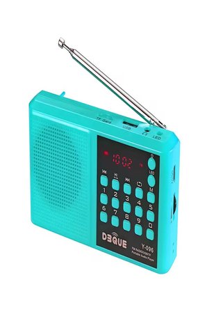 Y096 Deprem Radyosu Bluetoothlu Şarjlı Acil Durum Radyosu FM/USB/TF Kart Destekli LED Fenerli Radyo