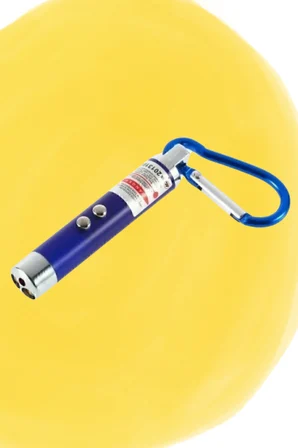 3 Fonksiyonlu Kedi Köpek Lazer Oyuncağı 1 Adet – LED Işıklı Anahtarlık Lazer Oyuncak