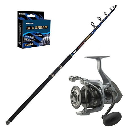 Okuma Tomcat 8000 - Kendo Tournament 400cm Surf Olta Seti