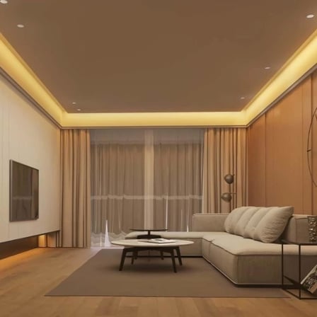20 Metre Şerit LED Günışığı Renk + 12v 25 Amper 300 Watt LED Trafo - 3 Dirençli Double Pcb - Oturma Odası, Yatak Odası ve Mutfak için Gizli Aydınlatma