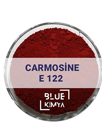 Carmoisine E122 Vişne Kırmızı Toz Gıda Boyası  250 Gr