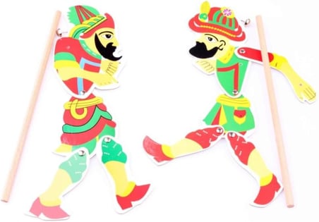 EXİZTİCARET Hacivat Ve Karagöz Oyun Seti exizNM796