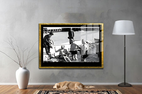 Gazi Mustafa Kemal Atatürk ÖZEL SERİ^# Miyrem  Design Cam Tablo Model: 02