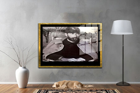 Gazi Mustafa Kemal Atatürk ÖZEL SERİ^# Miyrem  Design Cam Tablo Model: 86