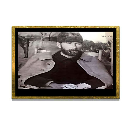 Gazi Mustafa Kemal Atatürk ÖZEL SERİ^# Miyrem  Design Cam Tablo Model: 86