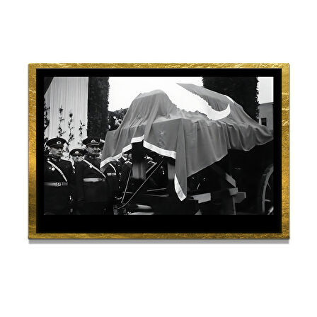 Gazi Mustafa Kemal Atatürk ÖZEL SERİ^# Miyrem  Design Cam Tablo Model: 136