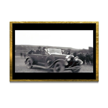 Gazi Mustafa Kemal Atatürk ÖZEL SERİ^# Miyrem  Design Cam Tablo Model: 303