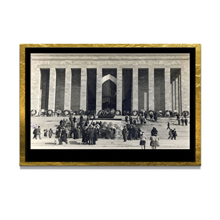 Gazi Mustafa Kemal Atatürk ÖZEL SERİ^# Miyrem  Design Cam Tablo Model: 351