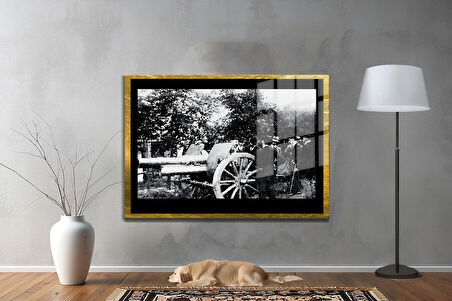 Gazi Mustafa Kemal Atatürk ÖZEL SERİ^# Miyrem  Design Cam Tablo Model: 376