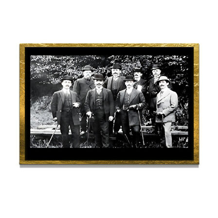 Gazi Mustafa Kemal Atatürk ÖZEL SERİ^# Miyrem  Design Cam Tablo Model: 380