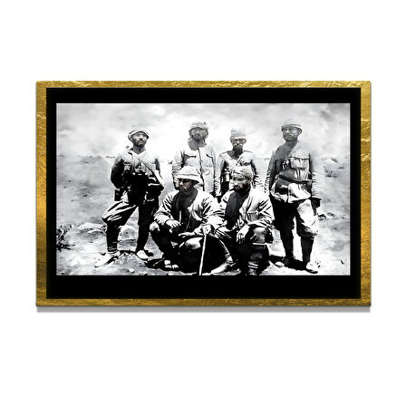 Gazi Mustafa Kemal Atatürk ÖZEL SERİ^# Miyrem  Design Cam Tablo Model: 386