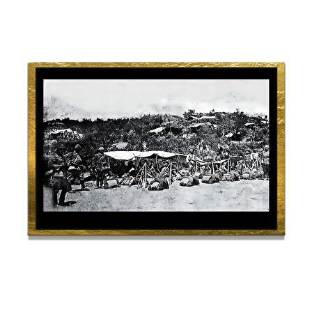 Gazi Mustafa Kemal Atatürk ÖZEL SERİ^# Miyrem  Design Cam Tablo Model: 404