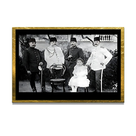 Gazi Mustafa Kemal Atatürk ÖZEL SERİ^# Miyrem  Design Cam Tablo Model: 590