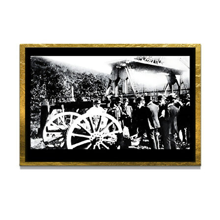 Gazi Mustafa Kemal Atatürk ÖZEL SERİ^# Miyrem  Design Cam Tablo Model: 593