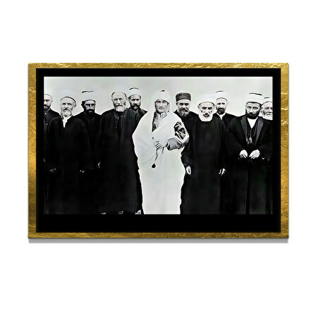 Gazi Mustafa Kemal Atatürk ÖZEL SERİ^# Miyrem  Design Cam Tablo Model: 630