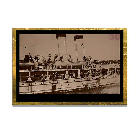 Gazi Mustafa Kemal Atatürk ÖZEL SERİ^# Miyrem  Design Cam Tablo Model: 655