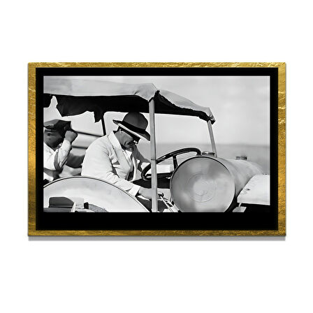 Gazi Mustafa Kemal Atatürk ÖZEL SERİ^# Miyrem  Design Cam Tablo Model: 674