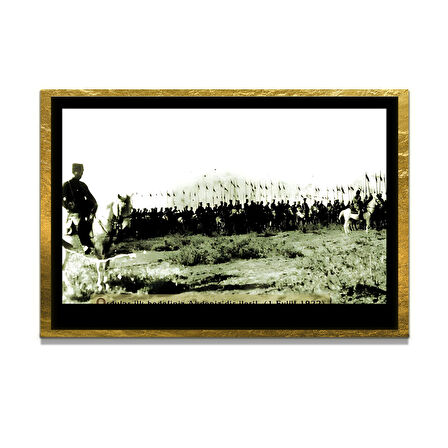 Gazi Mustafa Kemal Atatürk ÖZEL SERİ^# Miyrem  Design Cam Tablo Model: 757