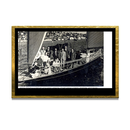 Gazi Mustafa Kemal Atatürk ÖZEL SERİ^# Miyrem  Design Cam Tablo Model: 758