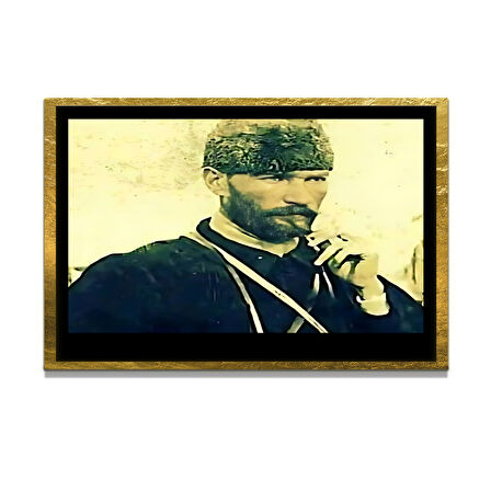Gazi Mustafa Kemal Atatürk ÖZEL SERİ^# Miyrem  Design Cam Tablo Model: 815