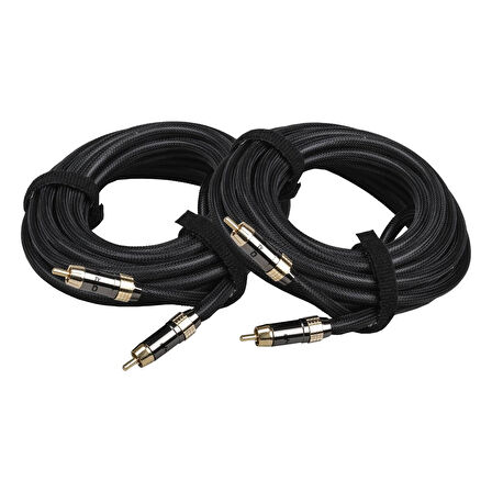 FOR-X X-1122Q PROFESYONEL RCA KABLO 5 METRE 2025 YENİ ÜRÜN