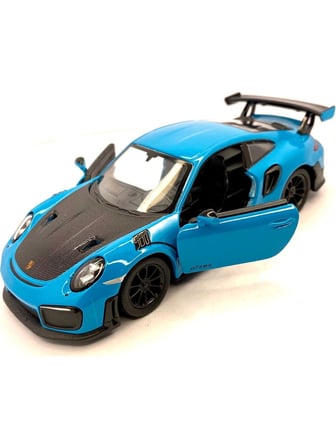 Kinsmart Çek Bırak Porsche 911 Gt2 Rs Metal Oyuncak Araba