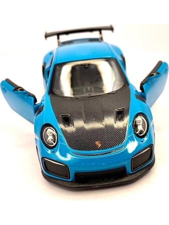Kinsmart Çek Bırak Porsche 911 Gt2 Rs Metal Oyuncak Araba