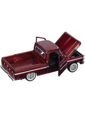 Motormax Motor Max Motormax 1969 Ford F-100 Pickup 1/24 Ölçek Bordo Model Araba