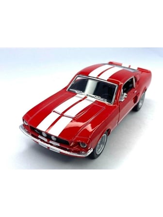 Kinsmart 1967 Ford Shelby Gt - 500 - Çek Bırak 5inch. Lisanslı Model Araba, Oyuncak Araba 1:38