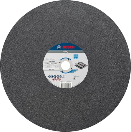2608601238 ayırma diski düz Expert for Metal A 30 T BF 355 mm 2,8 mm