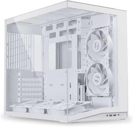 O11 Dynamic Flow Mini V2 Mid Tower mATX Kasa Beyaz (G99.O11DMIV2FW.00)