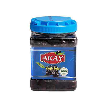 Akay Zeytin Jumbo Yağlı Sele 1 Kg (230-260 Kal) x 2 Adet