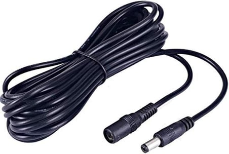 Alfais 4383 Dc Adaptör Uzatma Kablosu 2 m 5.5mm x 2.1mm Dişi Erkek