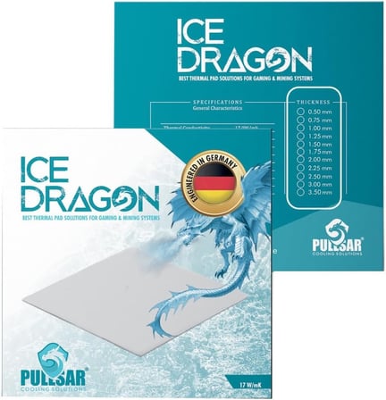 Ice Dragon® Termal - Thermal pad / 17.0 W/m*k 100 * 50 (1.00 mm)