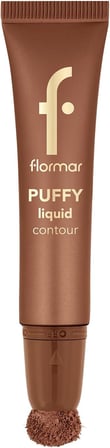 Puffy Liquid Hafif Yapılı &amp; Sünger Aplikatörlü Yoğunluğu Ayarlanabilir Likit Kontür 002 HOT CHCLATE